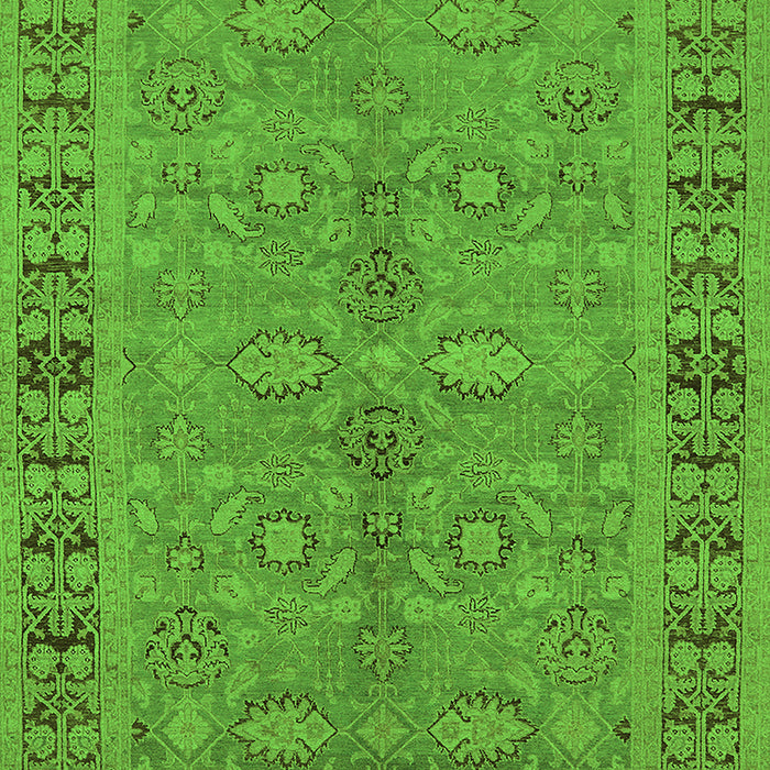 Oriental Green Industrial Rug, urb3139grn