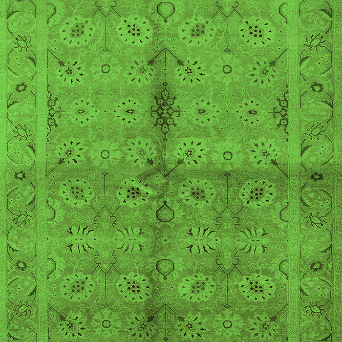 Oriental Green Industrial Rug, urb3140grn