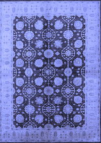 Oriental Blue Industrial Rug, urb3141blu