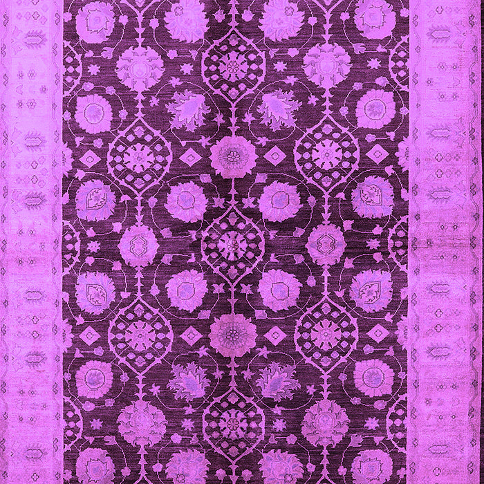 Machine Washable Oriental Purple Industrial Area Rugs, wshurb3141pur