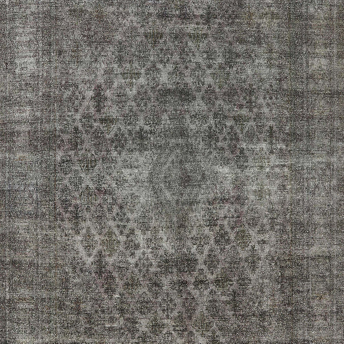 Mid-Century Modern Black Oriental Rug, urb3142