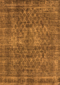 Oriental Orange Industrial Rug, urb3142org