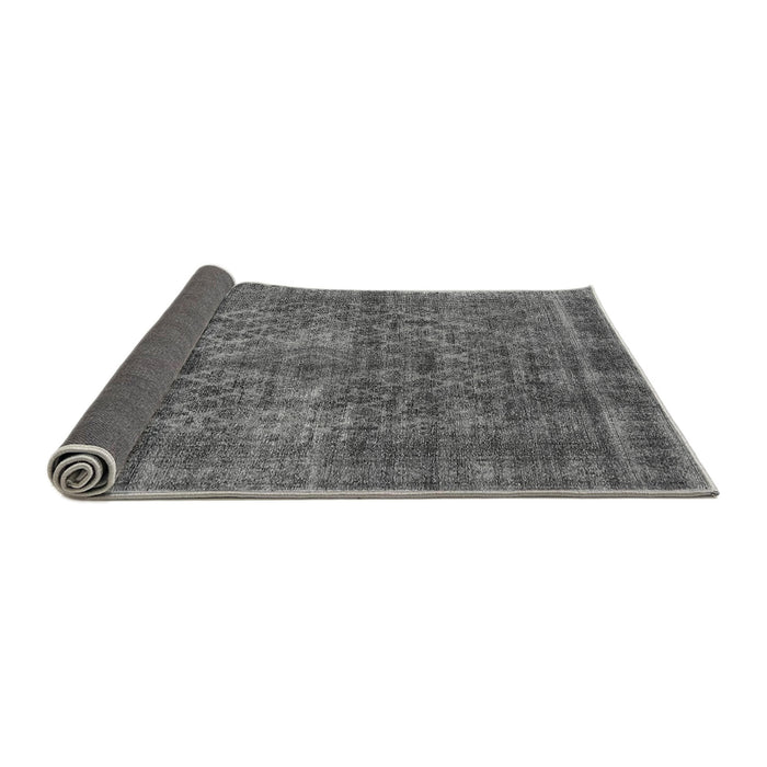 Sideview of Oriental Gray Industrial Rug, urb3142gry