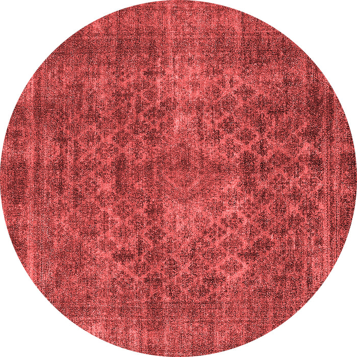 Machine Washable Oriental Red Industrial Rug, wshurb3142red