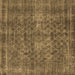 Square Oriental Brown Industrial Rug, urb3142brn