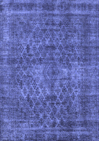 Oriental Blue Industrial Rug, urb3142blu