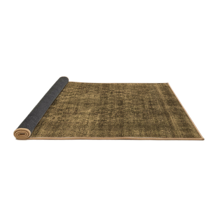 Sideview of Oriental Brown Industrial Rug, urb3142brn