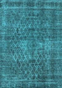 Oriental Light Blue Industrial Rug, urb3142lblu