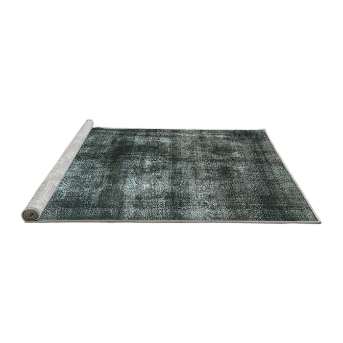 Sideview of Machine Washable Industrial Modern Light Slate Gray Rug, wshurb3143