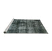 Sideview of Machine Washable Industrial Modern Light Slate Gray Rug, wshurb3143