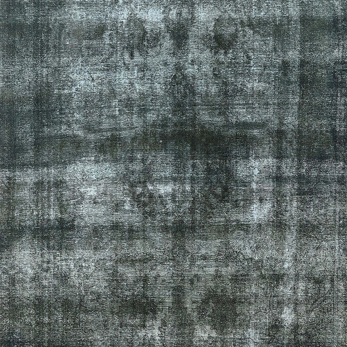 Mid-Century Modern Light Slate Gray Oriental Rug, urb3143