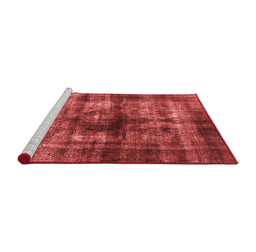 Industrial Red Washable Rugs