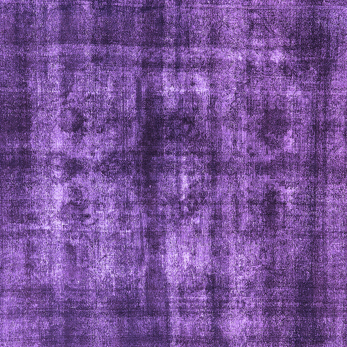 Square Oriental Purple Industrial Rug, urb3143pur