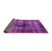 Sideview of Oriental Pink Industrial Rug, urb3143pnk