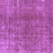 Square Oriental Purple Industrial Rug, urb3144pur