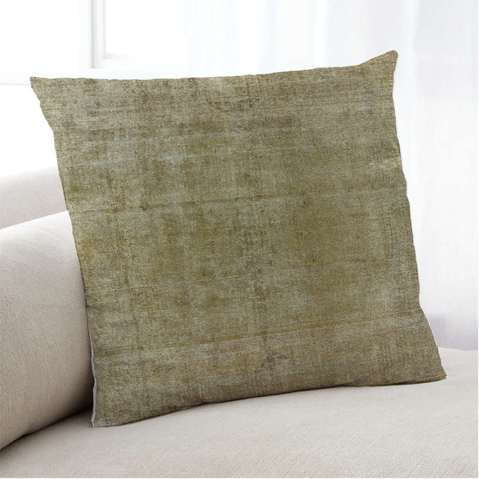 Lifestyle Image of Mid-Century Modern Urban Square Oak Brown Throw Pillow, 18 inch by 18 inch, pwurb3144