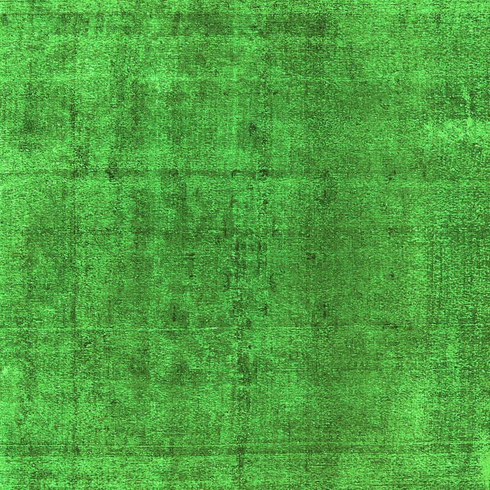 Machine Washable Oriental Green Industrial Area Rugs, wshurb3144grn