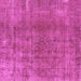 Square Oriental Pink Industrial Rug, urb3144pnk