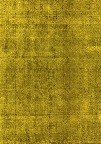 Oriental Yellow Industrial Rug, urb3144yw