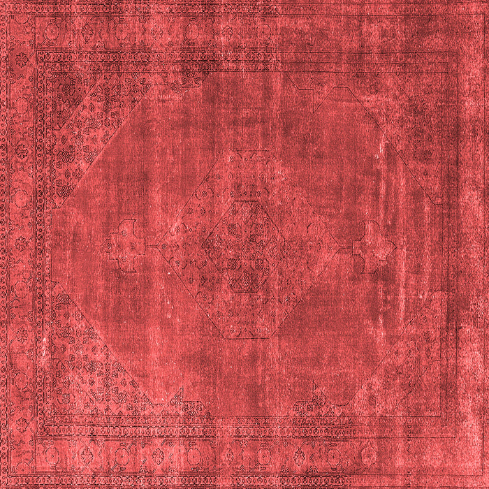 Machine Washable Oriental Red Industrial Rug, wshurb3145red