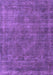 Machine Washable Oriental Purple Industrial Area Rugs, wshurb3145pur