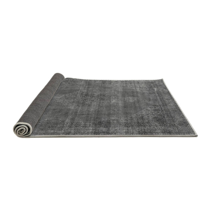 Sideview of Oriental Gray Industrial Rug, urb3145gry