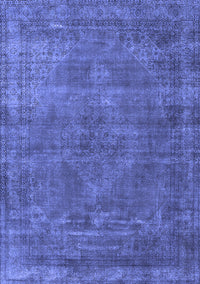 Oriental Blue Industrial Rug, urb3145blu