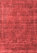 Oriental Red Industrial Area Rugs