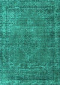 Oriental Turquoise Industrial Rug, urb3145turq