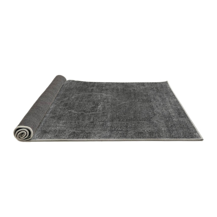 Sideview of Oriental Gray Industrial Rug, urb3146gry