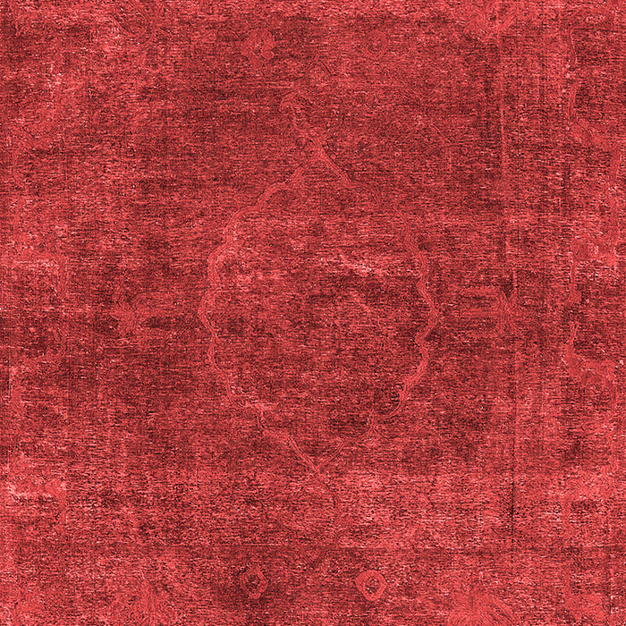 Machine Washable Oriental Red Industrial Rug, wshurb3146red