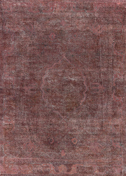 Machine Washable Industrial Modern Dark Almond Brown Rug, wshurb3146