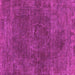 Square Oriental Pink Industrial Rug, urb3146pnk