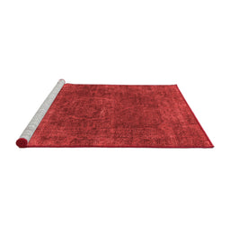 Industrial Red Washable Rugs