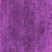 Square Oriental Purple Industrial Rug, urb3146pur