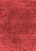 Oriental Red Industrial Area Rugs