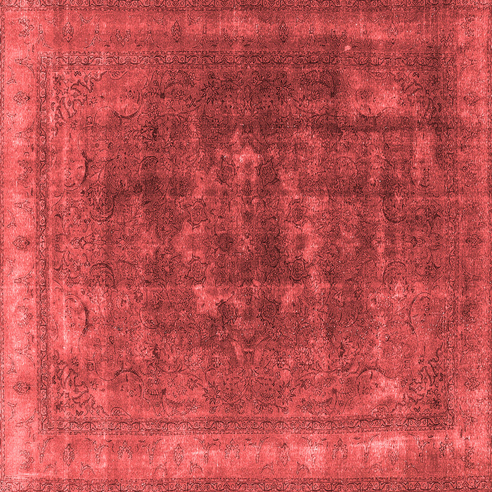 Machine Washable Oriental Red Industrial Rug, wshurb3147red