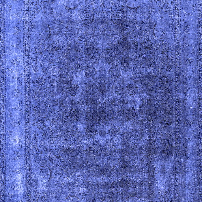 Oriental Blue Industrial Rug, urb3147blu