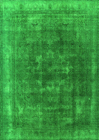 Oriental Green Industrial Rug, urb3147grn