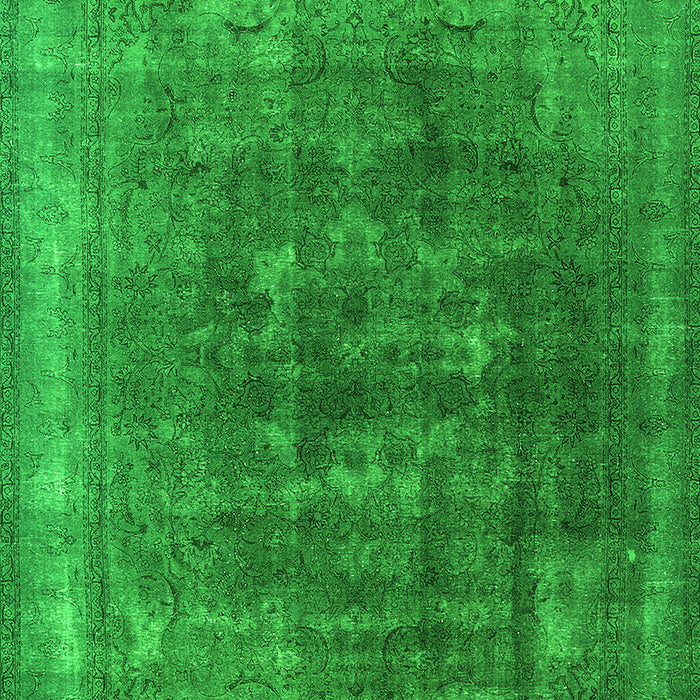 Oriental Green Industrial Rug, urb3147grn
