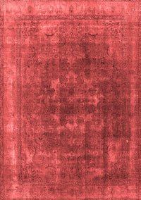 Oriental Red Industrial Rug, urb3147red