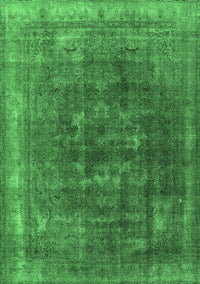 Oriental Emerald Green Industrial Rug, urb3147emgrn