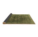 Sideview of Oriental Brown Industrial Rug, urb3147brn