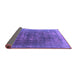 Sideview of Oriental Purple Industrial Rug, urb3147pur