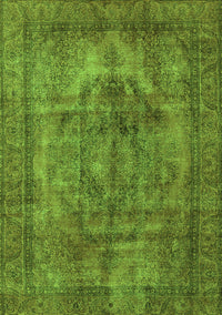 Oriental Green Industrial Rug, urb3148grn