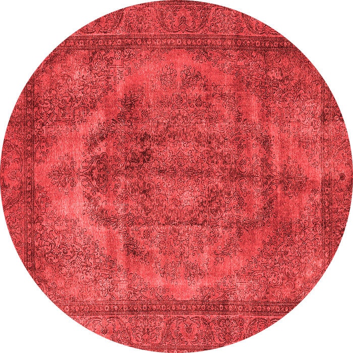 Machine Washable Oriental Red Industrial Rug, wshurb3148red