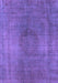 Machine Washable Oriental Purple Industrial Area Rugs, wshurb3149pur