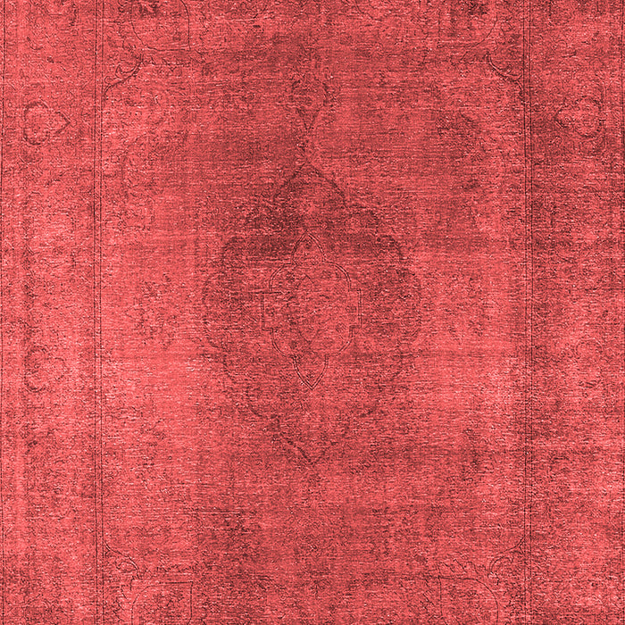 Machine Washable Oriental Red Industrial Rug, wshurb3149red