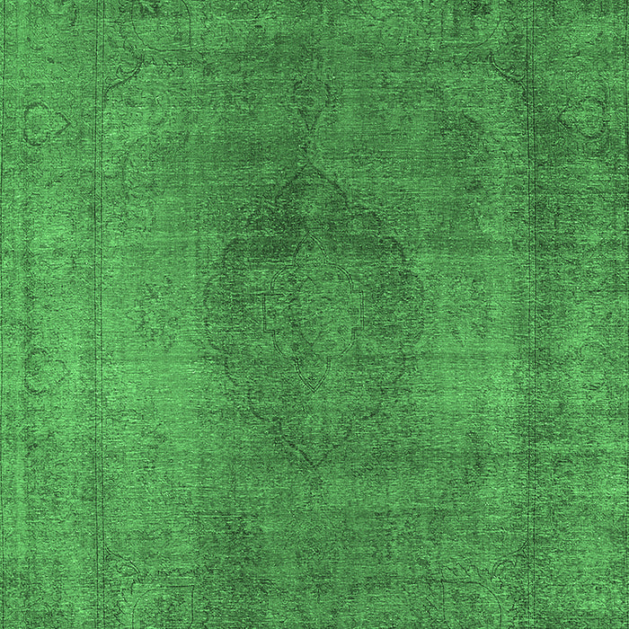 Oriental Emerald Green Industrial Rug, urb3149emgrn