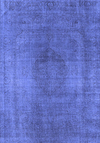 Oriental Blue Industrial Rug, urb3149blu